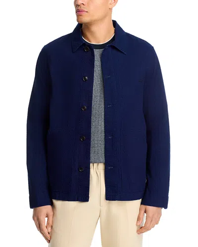 Ps By Paul Smith Casual Fit Chore Jacket In Blue