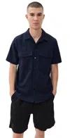 Ps By Paul Smith Casual Fit Shirt Dark Navy In Blue