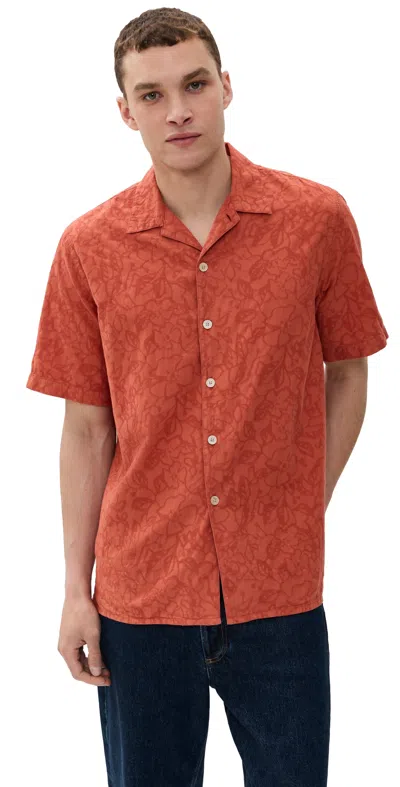 Ps By Paul Smith Casual Fit Shirt Dark Rust