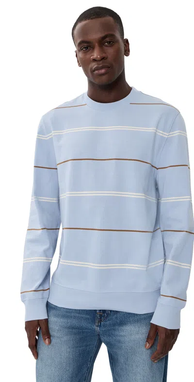 Ps By Paul Smith Casual Fit Sweatshirt Light/pastel Blue