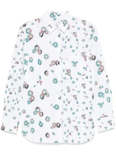 PS BY PAUL SMITH CHAMOMILE FLORAL SHIRT