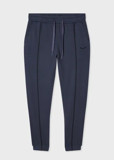 Ps By Paul Smith Charcoal 'happy' Sweatpants Grey In Gray