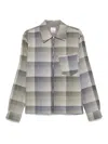 Ps By Paul Smith Ps Paul Smith Checked Cotton Shirt Jacket In Neutrals
