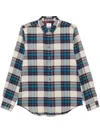 Ps By Paul Smith Checked Shirt In Neutrals