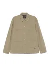 Ps By Paul Smith Chore Jacket In Green