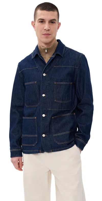 Ps By Paul Smith Ps Paul Smith Cotton Jacket In Blue