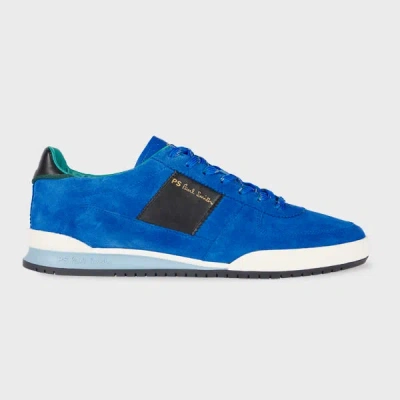 Ps By Paul Smith Cobalt Blue Suede 'rye' Trainers