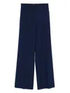 Ps By Paul Smith Concealed-fastening Trousers In Blue