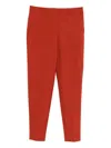 Ps By Paul Smith Concealed-fastening Trousers In Red