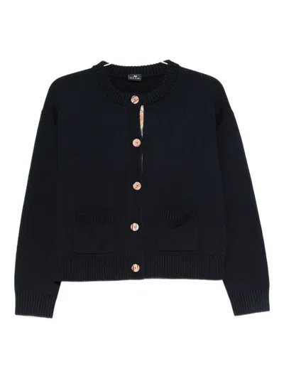 Ps By Paul Smith Contrast-trim Cardigan