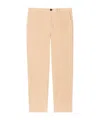 Ps By Paul Smith Corduroy Loose-fit Trousers In Nude