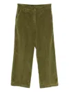 Ps By Paul Smith Corduroy Pocket Trousers In Green
