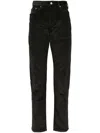 Ps By Paul Smith Tapered-hose Aus Cord In Grün