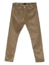 Ps By Paul Smith Corduroy Tapered Trousers In Neutral