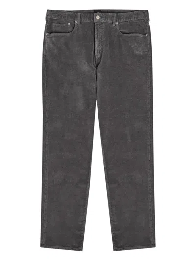 Ps By Paul Smith Corduroy Trousers In Gray