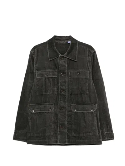 Ps By Paul Smith Corduroy Utility Jacket In Gray