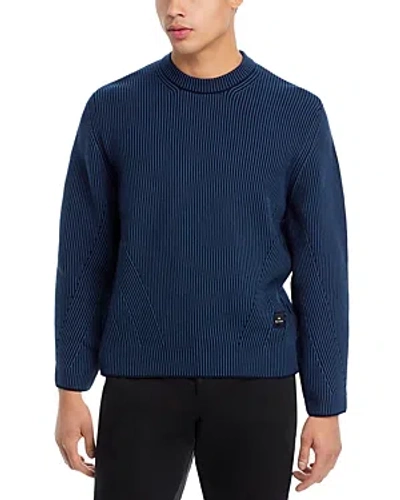 Ps By Paul Smith Cotton & Nylon Regular Fit Crewneck Sweater In 49