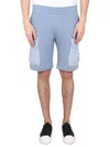 Ps By Paul Smith Ps Paul Smith Cotton Bermuda Shorts