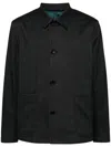 Ps By Paul Smith Cotton-blend Work Jacket In Grey