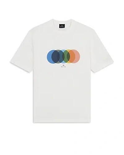 Ps By Paul Smith Cotton Circle Graphic Logo Tee In 2