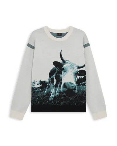 PS BY PAUL SMITH COTTON COW SWEATER