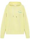 Ps By Paul Smith Ps Paul Smith Relaxed Fit Organic Cotton Hoodie In Gelb