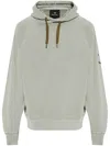 Ps By Paul Smith Green Hoodie In Cotton With Logo In Grey