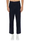 Ps By Paul Smith Ps Paul Smith Cotton Pants In Blue