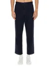 Ps By Paul Smith Ps Paul Smith Cotton Pants In Blue