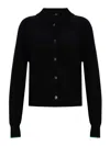 Ps By Paul Smith Contrasting-trim Cotton Cardigan In Azul