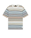 PS BY PAUL SMITH COTTON STRIPED SHORT SLEEVE TEE