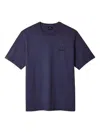 Ps By Paul Smith Ps Paul Smith Grey Cotton T-shirts In Blue