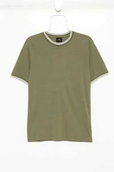 Ps By Paul Smith Cotton T-shirt In Green