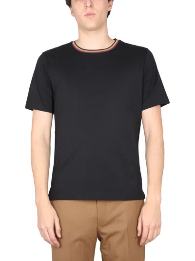 Ps By Paul Smith Cotton T-shirt T-shirt In Black