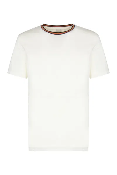Ps By Paul Smith Cotton T-shirt T-shirt In White