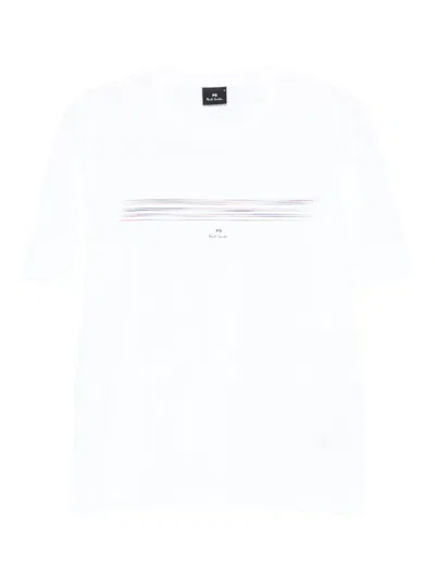 Ps By Paul Smith Cotton T-shirt In White