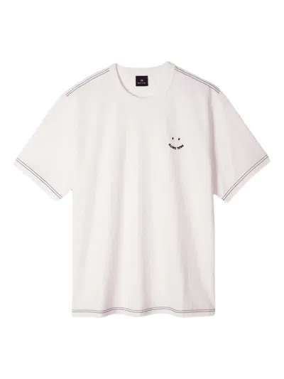 Ps By Paul Smith Cotton T-shirt In White