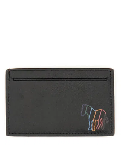 Ps By Paul Smith Credit Card Holder In Black