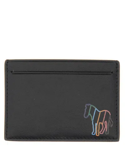 Ps By Paul Smith Credit Card Holder In Black