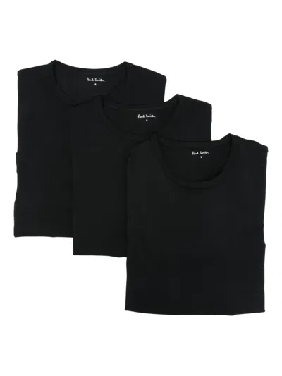Ps By Paul Smith Crew-neck Short-sleeves T-shirt In Black