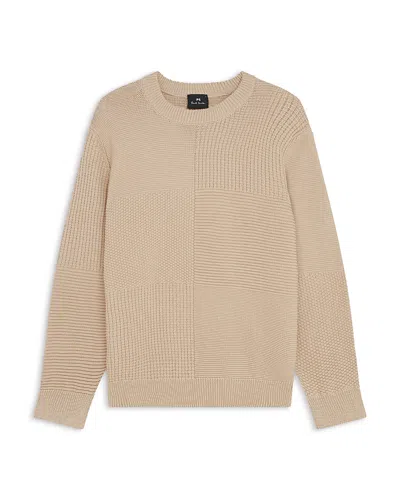 Ps By Paul Smith Crewneck Sweater In Tan