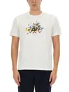 PS BY PAUL SMITH CYCLIST PRINT T-SHIRT