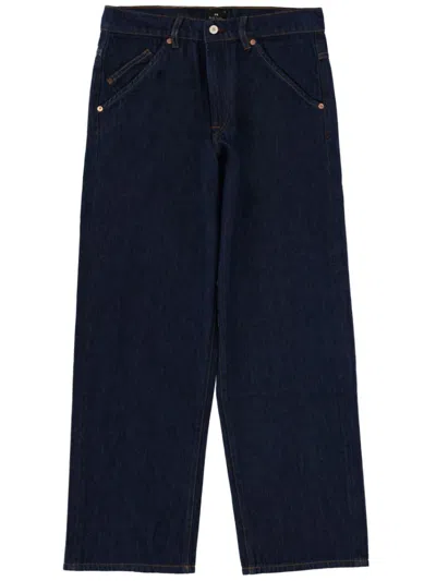 Ps By Paul Smith Dark Blue Relaxed Jeans