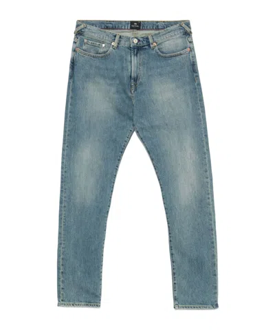 PS BY PAUL SMITH DENIM TROUSERS WITH BELT LOOPS
