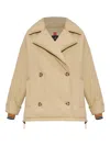 Ps By Paul Smith Double-breasted Jacket In Neutral