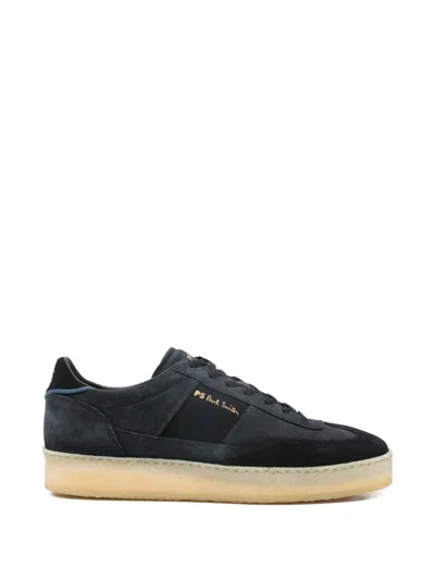 Ps By Paul Smith Dover Suede Sneakers In Blue