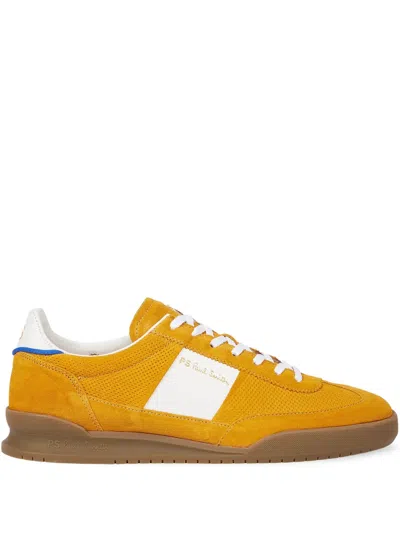Ps By Paul Smith Dover Suede Sneakers In Gelb