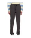 Ps By Paul Smith Gray Happy Sweatpants In Black