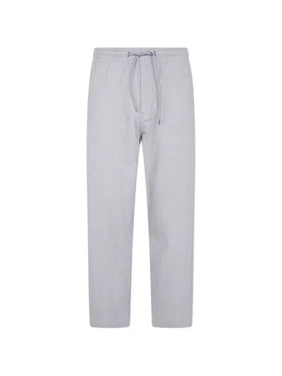 Ps By Paul Smith Drawstring Trousers In Gray