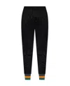 Ps By Paul Smith Drawstring-waistband Logo-embroidered Track Pants In Black